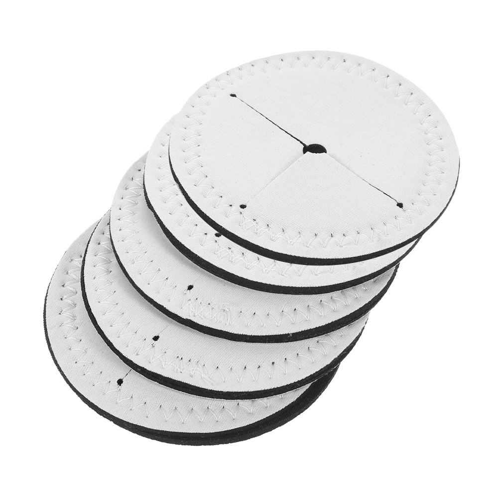 Coaster Sublimation Blank - 5 sztuk białych podkładek pod kieliszki