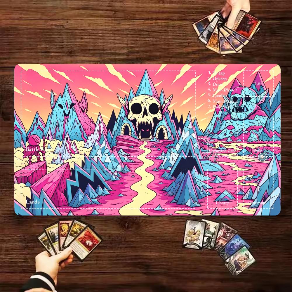 Cartoon Pink Skull Mountain TC – Door Mat Blank recenzja i cena